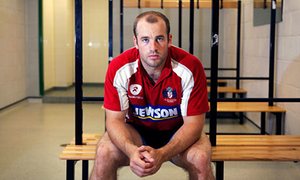 James Simpson-Daniel, Rugby player. Photographed using a digital camera