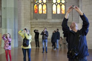 SPAIN. Barcelona. Sagrada Familia. 2012.