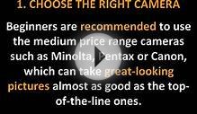 Commercial Photography Tutorial | Newbie Photography Jobs Tips
