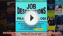 Download PDF Job Descriptions for Film Video Cgi Computer