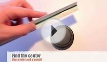 How to Make your own pinhole lens for a digital SLR camera