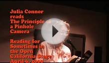 Julia Connor reads The Principle of a Pinhole Camera