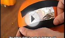 Making a pinhole camera from a pumpkin