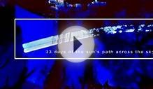 Solargraph Made With A Pumpkin Pinhole Camera